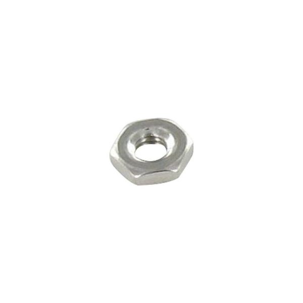 Ecrou hexagonal bas hm/contre Ecrou M8 Epaisseur 4 Inox A2 – 1 pièce
