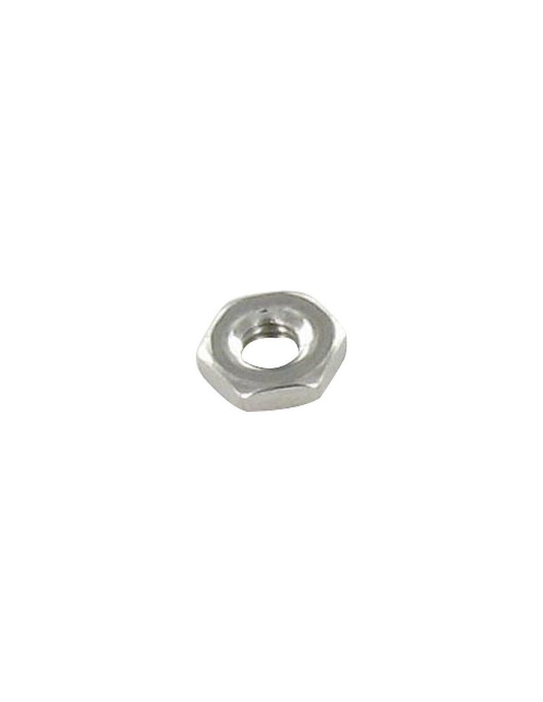 Ecrou hexagonal bas hm/contre Ecrou M8 Epaisseur 4 Inox A2 – 1 pièce