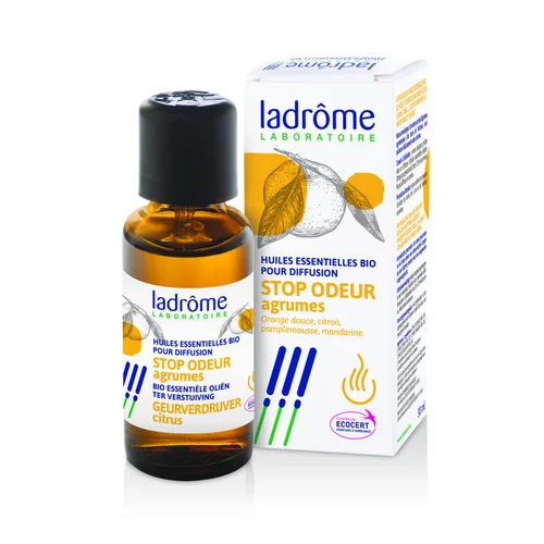 Synergies huiles essentielles bio stop odeur. Le flacon de 10 ml