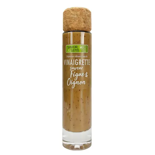 Vinaigrette bio figue & oignon Savor et Sens - 20 cl