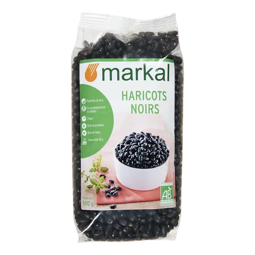 Haricots noirs bio – 500 gr