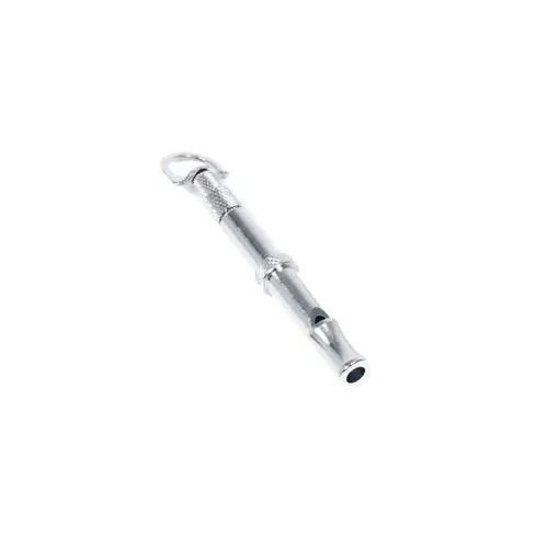 Sifflet à ultrason en métal pour chien