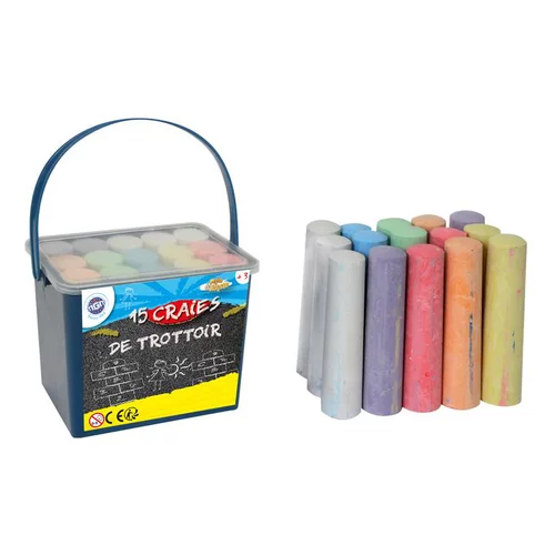 Lot de 15 craies de couleurs MGM