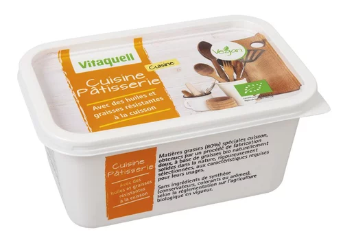 Margarine Cuisine avec arômes bio Vitaquell - 500 g