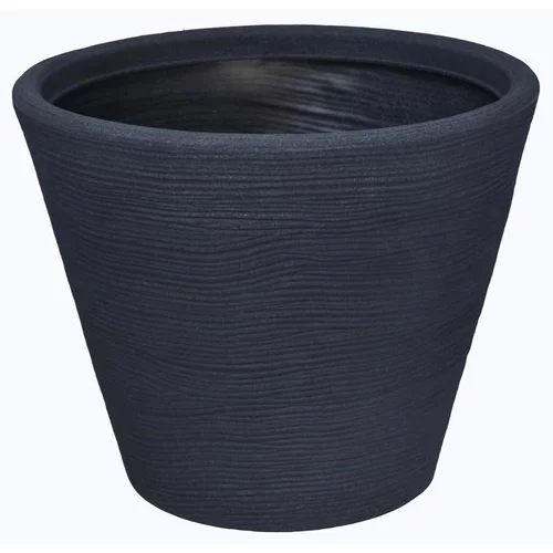 Pot évasé pour décoration intérieure ou extérieure granit Mineral – 32 litres Ø 45 x H 37 cm