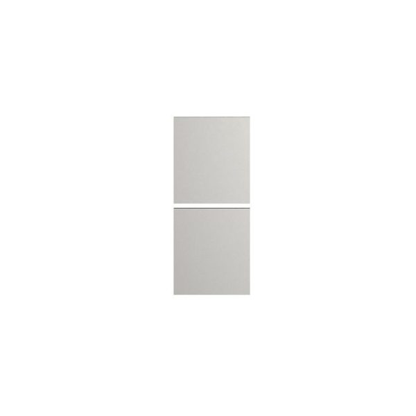 Façades de tiroirs Palma Innovo gris nuage L. 30 cm x H. 34 cm – 2 pièces