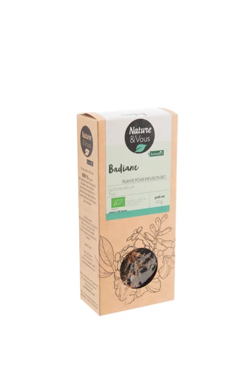 Infusion bio badiane fruit Nature & Vous – 40 g