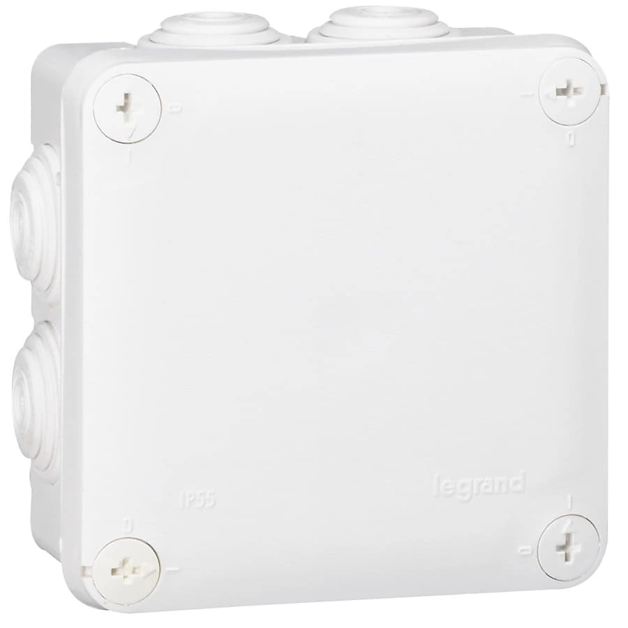 Boîte dérivation carrée blanche – Plexo, Legrand