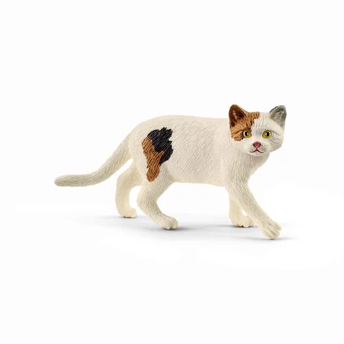 Figurine Chat American Shorthair plastique 7x2,5x3,5 cm 3-8 ans