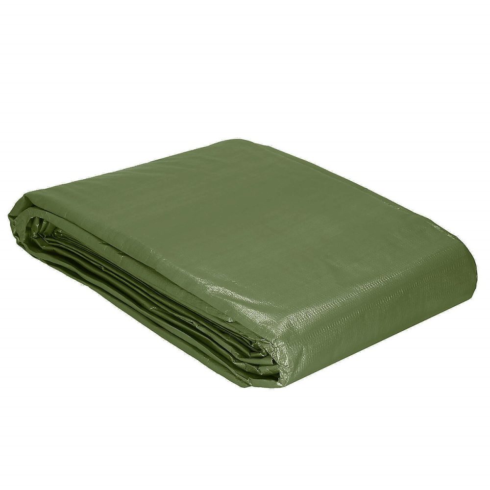 Bâche 4 × 5m feuille de protection verte épaisse 120g/m2