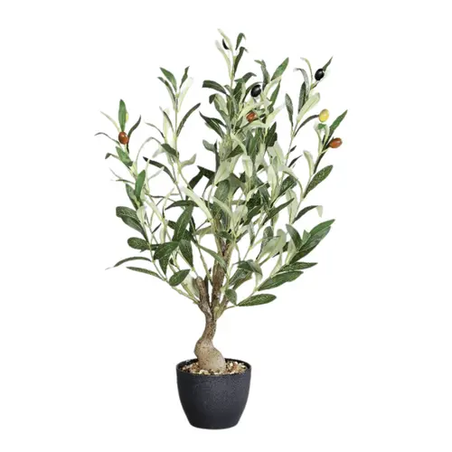 Olivier artificiel en pot - 60 cm