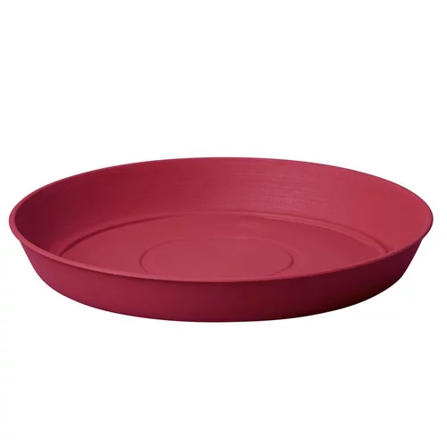 Soucoupe rouge cerise pour pot Poetic Joy 25 - Ø 18,7 cm