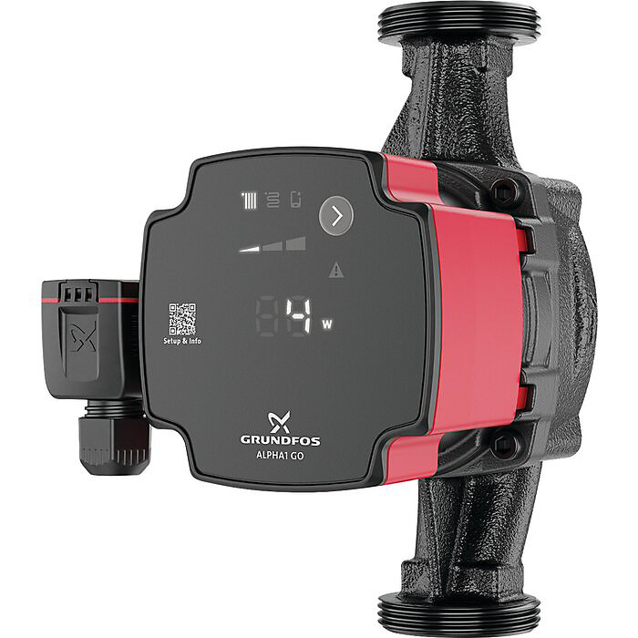 Circulateur ALPHA1 GO 25-40 – GRUNDFOS, Entraxe 180 mm, 1'1/2