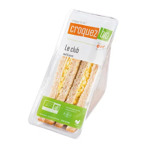 Sandwich œuf comté bio Étape bio - 135 g