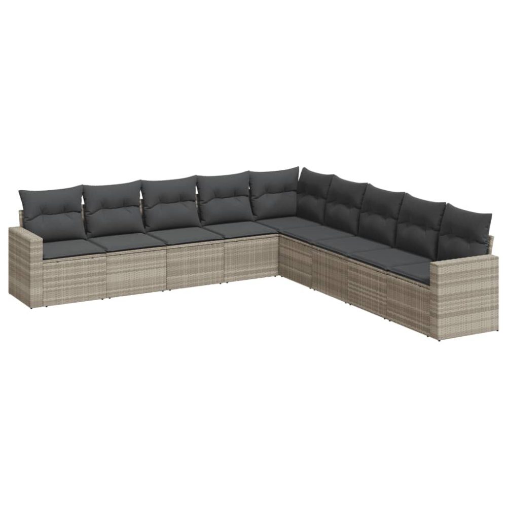 VidaXL 3251429 banc de jardin Rotin, Acier – Mobilier de jardin