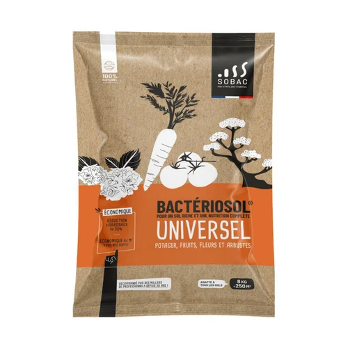 Bactériosol universel 100 % naturel Sobac - 8 kg