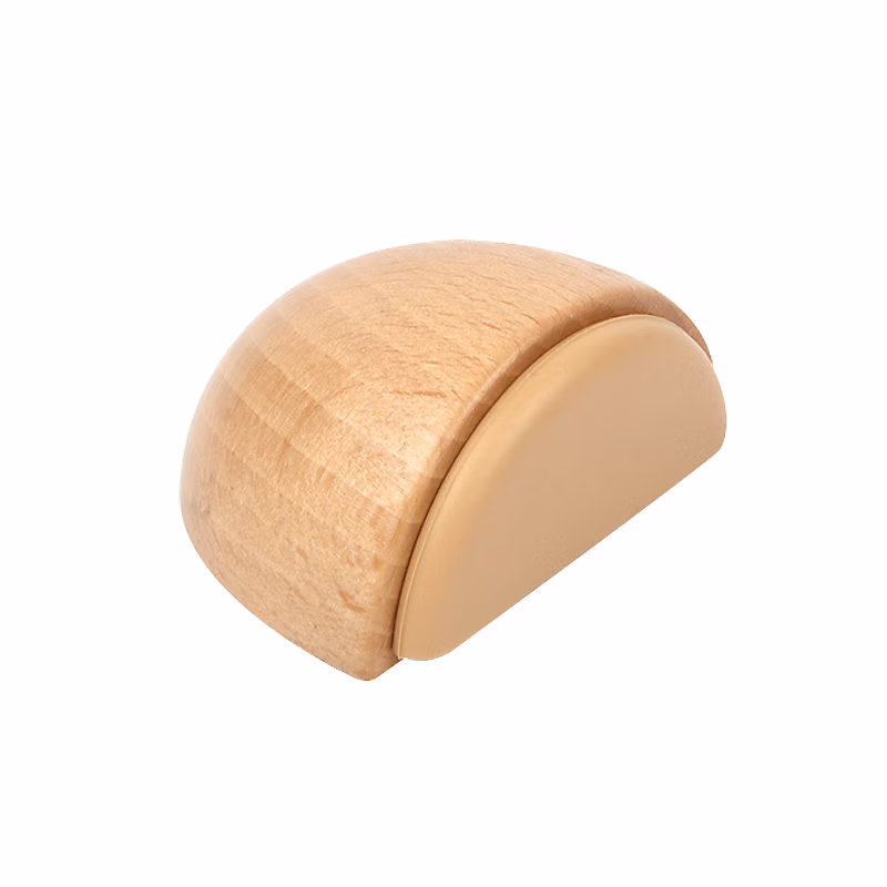 Butée de porte en bois hétre 49 × 38 mm piéces – lot de 24
