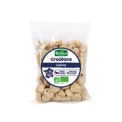 Croûtons complets nature bio Borsa - 75 g