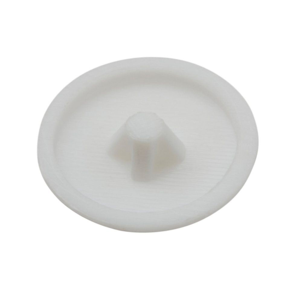 Cache-vis blanc ø10-12 mm – 20 pièces