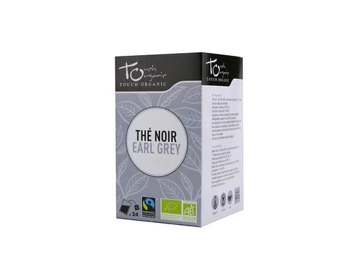 Thé noir Earl Grey Bio Touch Organic - boîte de 24 sachets