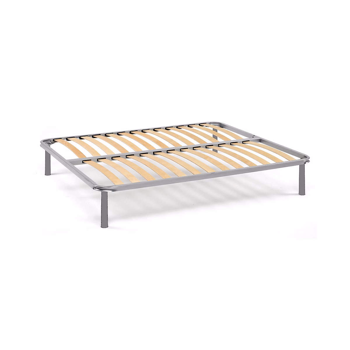 Cadre de Lit Double Al – Double 160 × 190 cm Gris