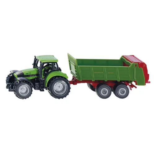 Tracteur avec épandeur universel Siku - echelle 1/64e