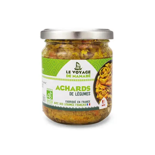 Achards de légumes bio Le Voyage de Mamabé - 170 g