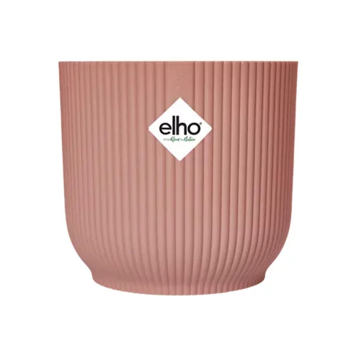 Cache pot rose poudré Elho Vibes fold - Ø 18 cm