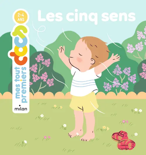 Livre "Les cinq sens" aux Éditions Milan