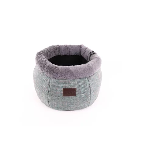 Corbeille haute St Germain verte - 55 x 25 x 47 cm
