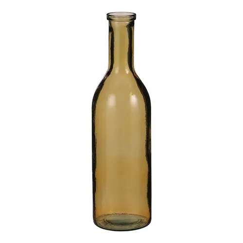 Bouteille en verre ocre Rioja - Ø 15 x H 50 cm