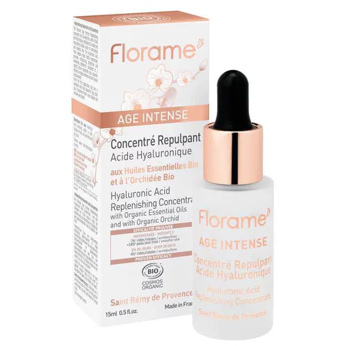 Concentré Repulpant Acide Hyaluronique Âge Intense flacon 15 ml blanc