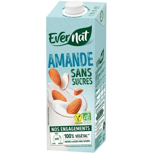 Douceur amande sans sucres ajoutés 1 L EVERNAT