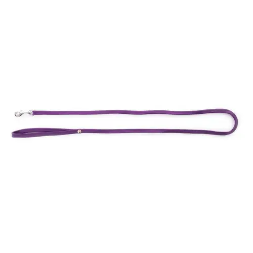 Laisse tubulaire pour chat coloris bleu - 120 cm