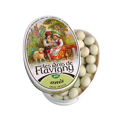 Bonbons à l’anis Bio - boîte ovale 50 g