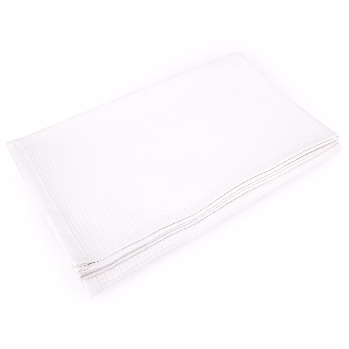 Drap de bain 90 × 160 cm nid d'abeille PURE WAFFLE 300 g/m² blanc