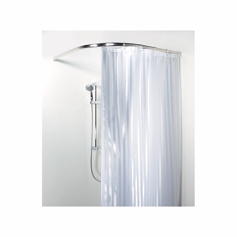 Barre de douche OVA RONDO 90 × 90cm Finition brillante Spirella
