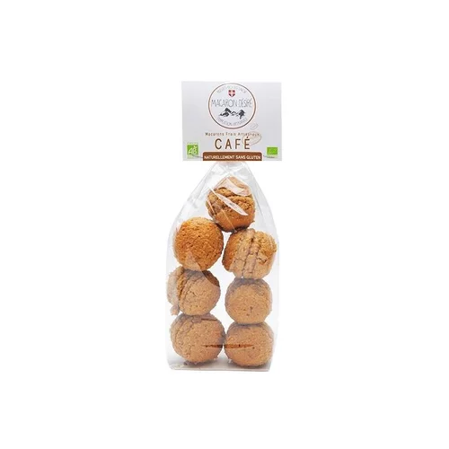 Macarons bio au café Biscuit bio des Savoie - 150 g