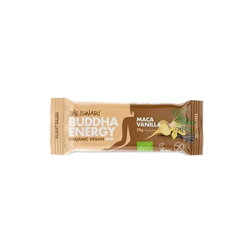 Barre bouddha énergie maca et vanille bio Iswari - 35 g