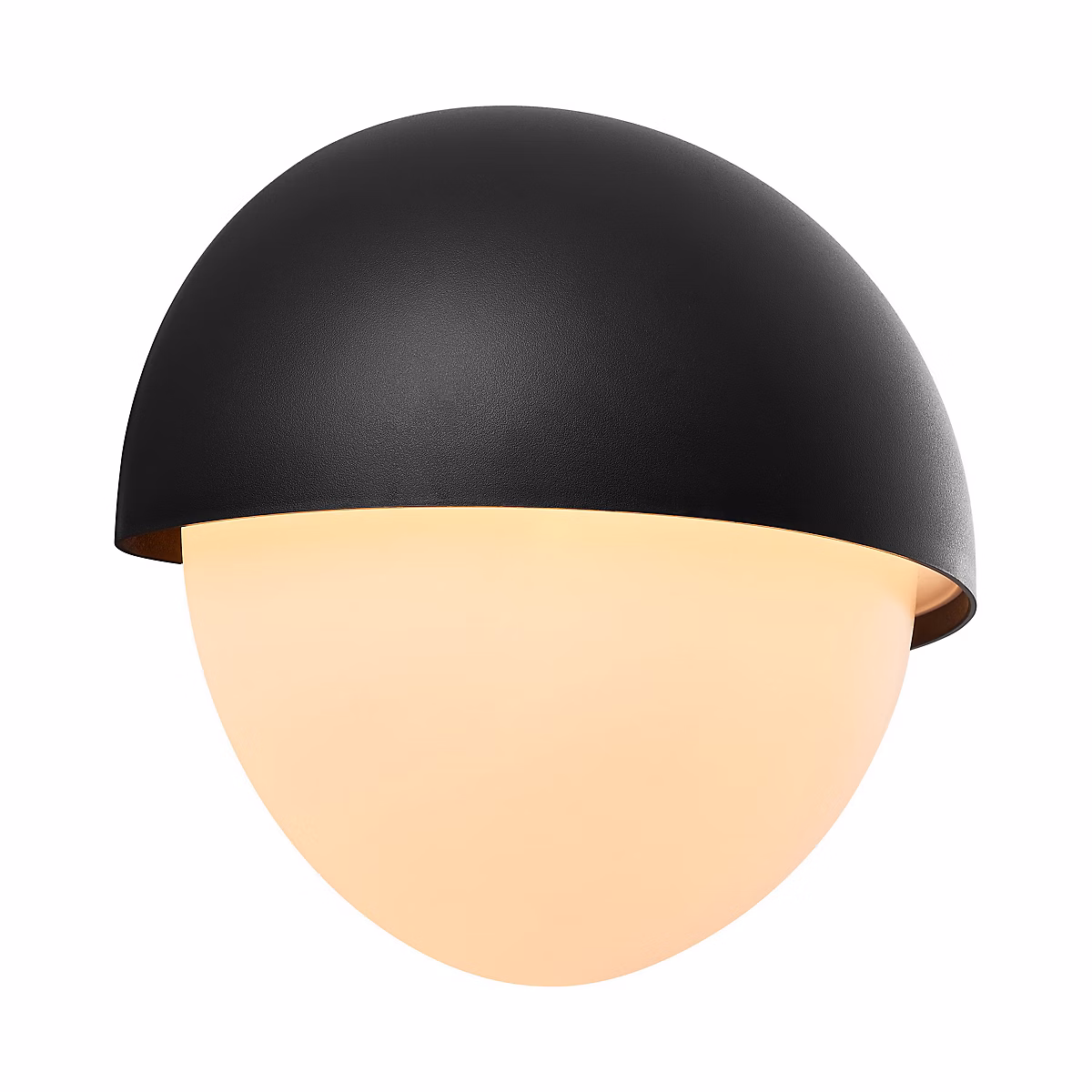 Applique murale SCOR Round Matière plastique Noir – H.18 IP44 E14 /Nordlux Extérieur