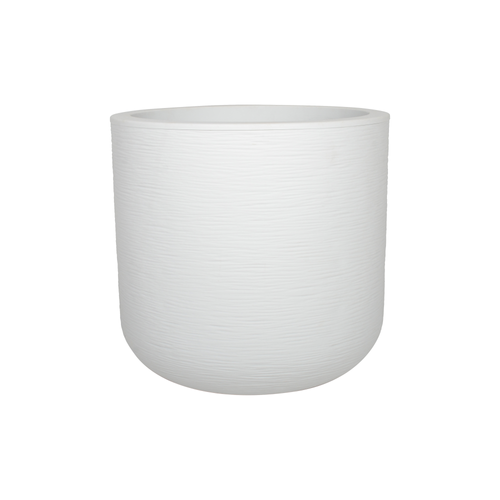 POT ROND Ø50CM BLANC CÉRUSÉ EDA® GRAPHIT'UP