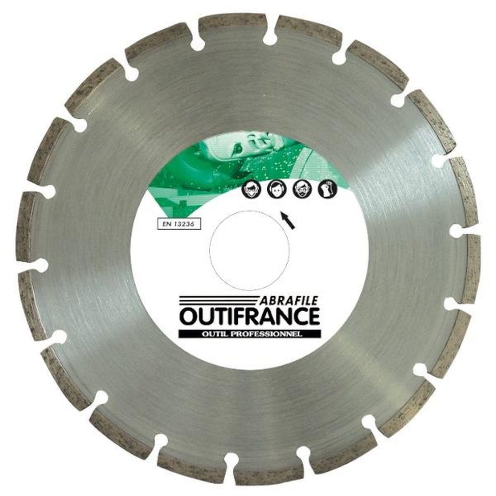 OUTIFRANCE Disque diamant bâtiment Ø 125 x 22 mm – Aménagement du jardin