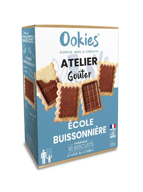 Atelier goûter école buissonnière Ookies®