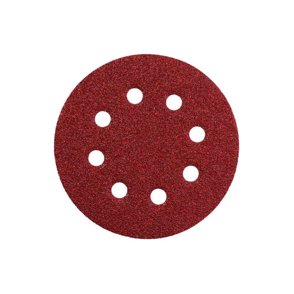 METABO SAS 5 disques abrasifs, p80 pour ponceuse – 125 mm 80 Unité