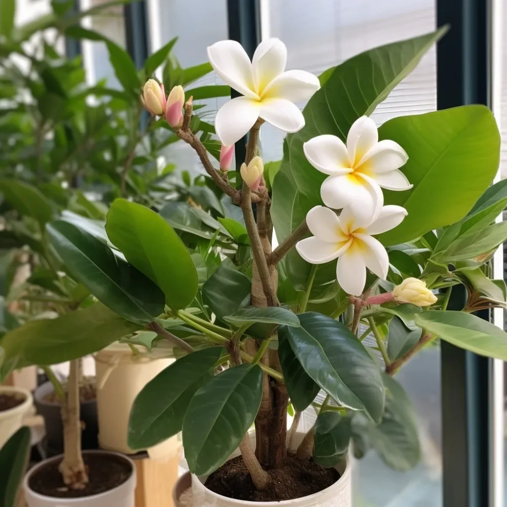 Frangipanier Plumeria alba