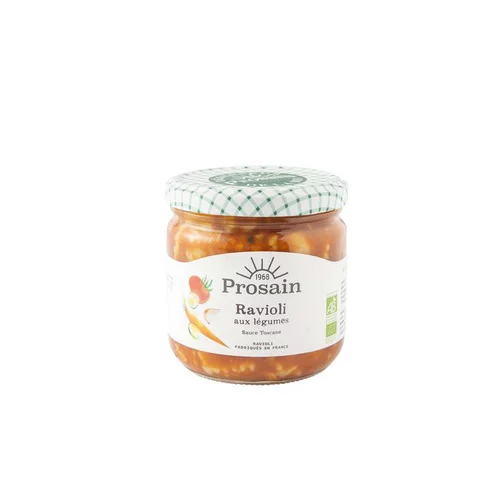 Bocal de raviolis aux légumes sauce toscane Mon Plat du Jour Prosain - 365 g