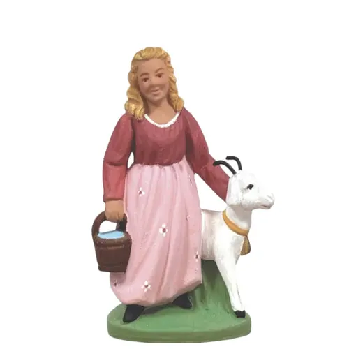 Personnage de crèche de Noël Manon Santons Escoffier - 7 cm