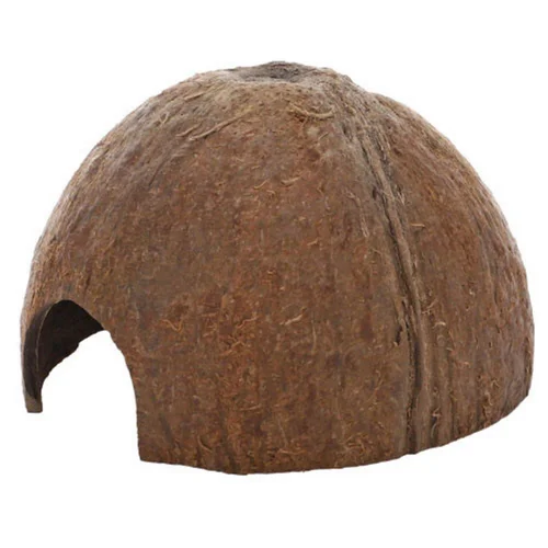 Décor pour aquarium coloris marron Grotte coco Hobby Aqua Cave - Taille S