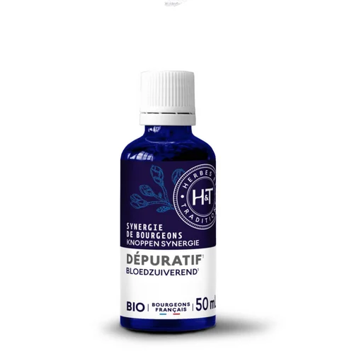 Complément alimentaire synergie gemmo dépuratif bio Herbes et Traditions - 50 ml