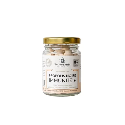 Propolis noire Ballot Flurin Immunité - 120 comprimés
